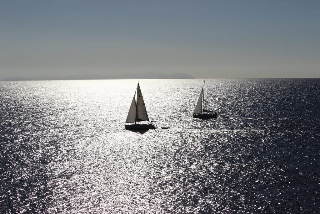 Sailing in Menorca